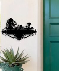 Squirrel address plate
