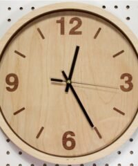 Wooden Simple Wall Clock