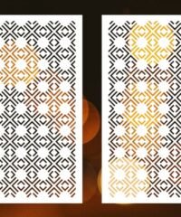 Design pattern panel screen