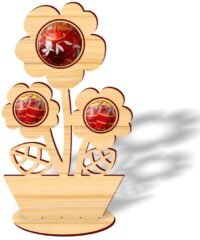 Flower lollipop holder