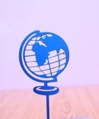 Globe Cake Topper
