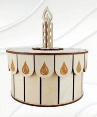 Round cake box