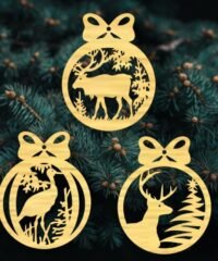Animal Christmas ball