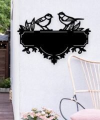 Bird address plate