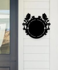 Butterfly address plate