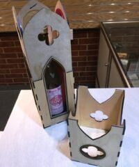 Cathedral wine box
