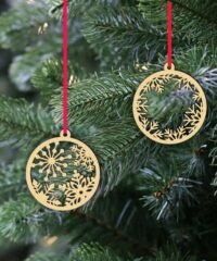 Christmas ornaments snowflake