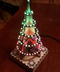 Christmas tree and box