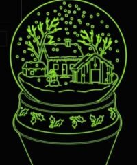 IIlusion led lamp Christmas globe