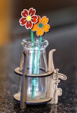 Milk bottle holder