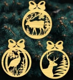 Animal Christmas ball Animal Christmas ball