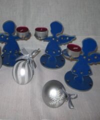 Christmas New Years Angel Candle Holder