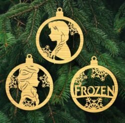 Frozen Christmas ball Frozen Christmas ball