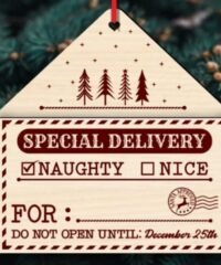 Letter ornament