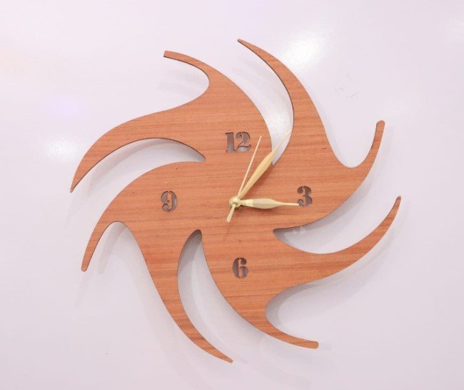 Wood Clock
