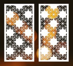 Design pattern panel screen Design pattern panel screen