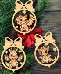 Dragon Christmas tree decoration