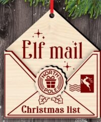 Letter holder ornament