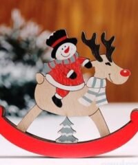 Rocking snowman