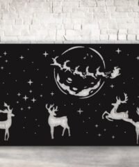 Santa Claus Flying