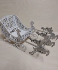 Santa Sleigh And Reindeer Santa Sleigh And Reindeer