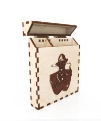Wooden Cigarette Box