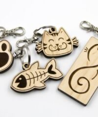Animal Wooden Keyrings