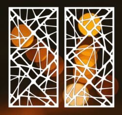 Design pattern panel screen Design pattern panel screen