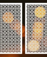Design pattern panel screen