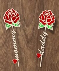 Rose with words