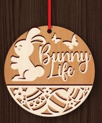 Easter round sign