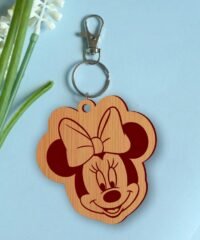 Minnie keychain E0020891 file cdr and dxf free vector download for laser cut