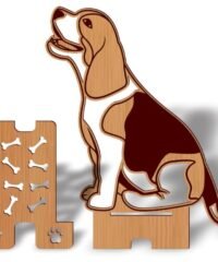Dog phone stand