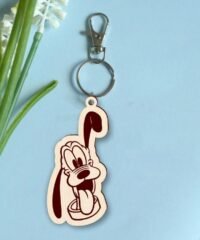 Pluto dog keychain