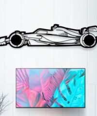 Racing car wall decor