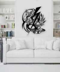 Dragon ball with Songoku wall decor