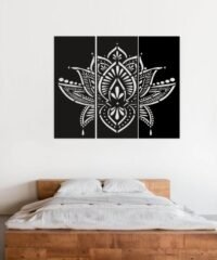Flower wall decor