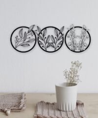 Flower wall decor