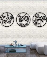 Flower wall decor