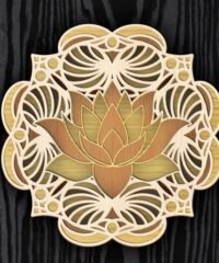 Layered Mandala puzzle