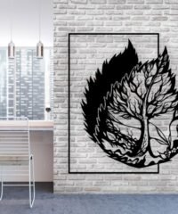Leaf wall decor