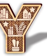 Letter Y shelf