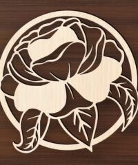 Rose with circle