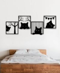Cat wall decor