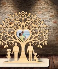 Family tree photo frame