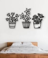Flowers wall decor