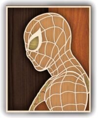 Layered spider man