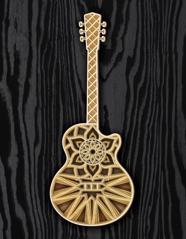 Multilayer guitar