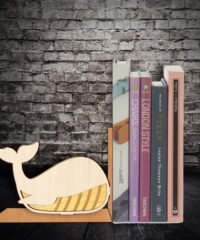 Whale bookend