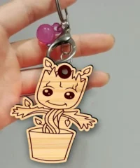 Baby groot keychain
